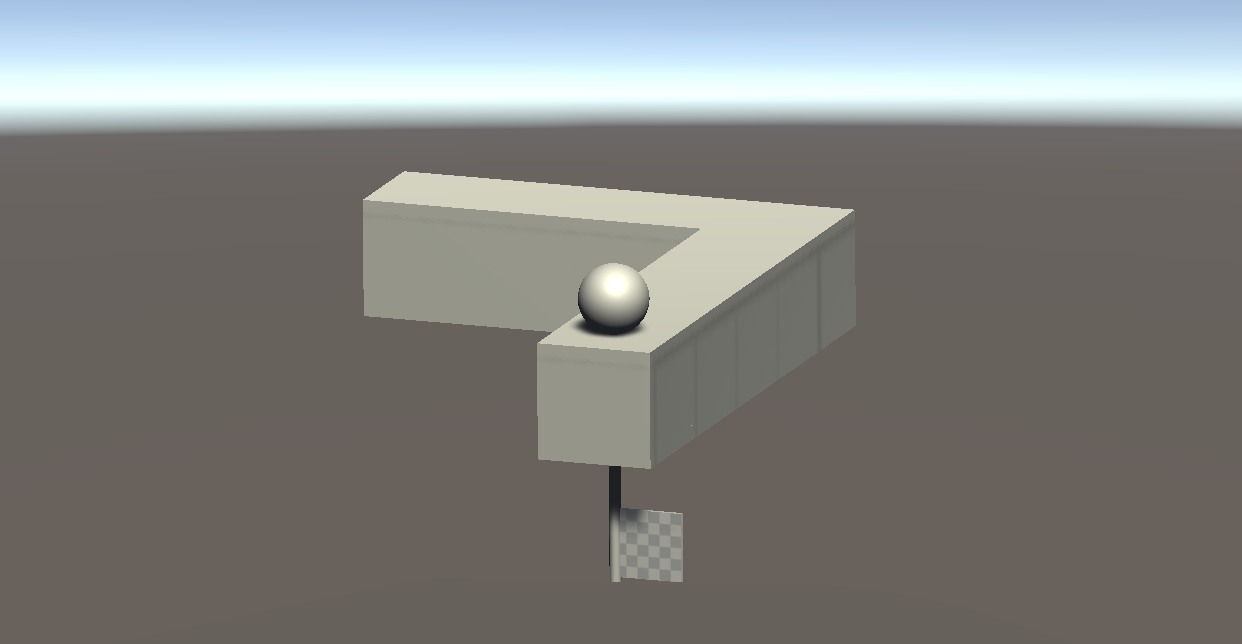 Gravity Warp Game screenshot with a ball and a level that seems to flip upside down at some point